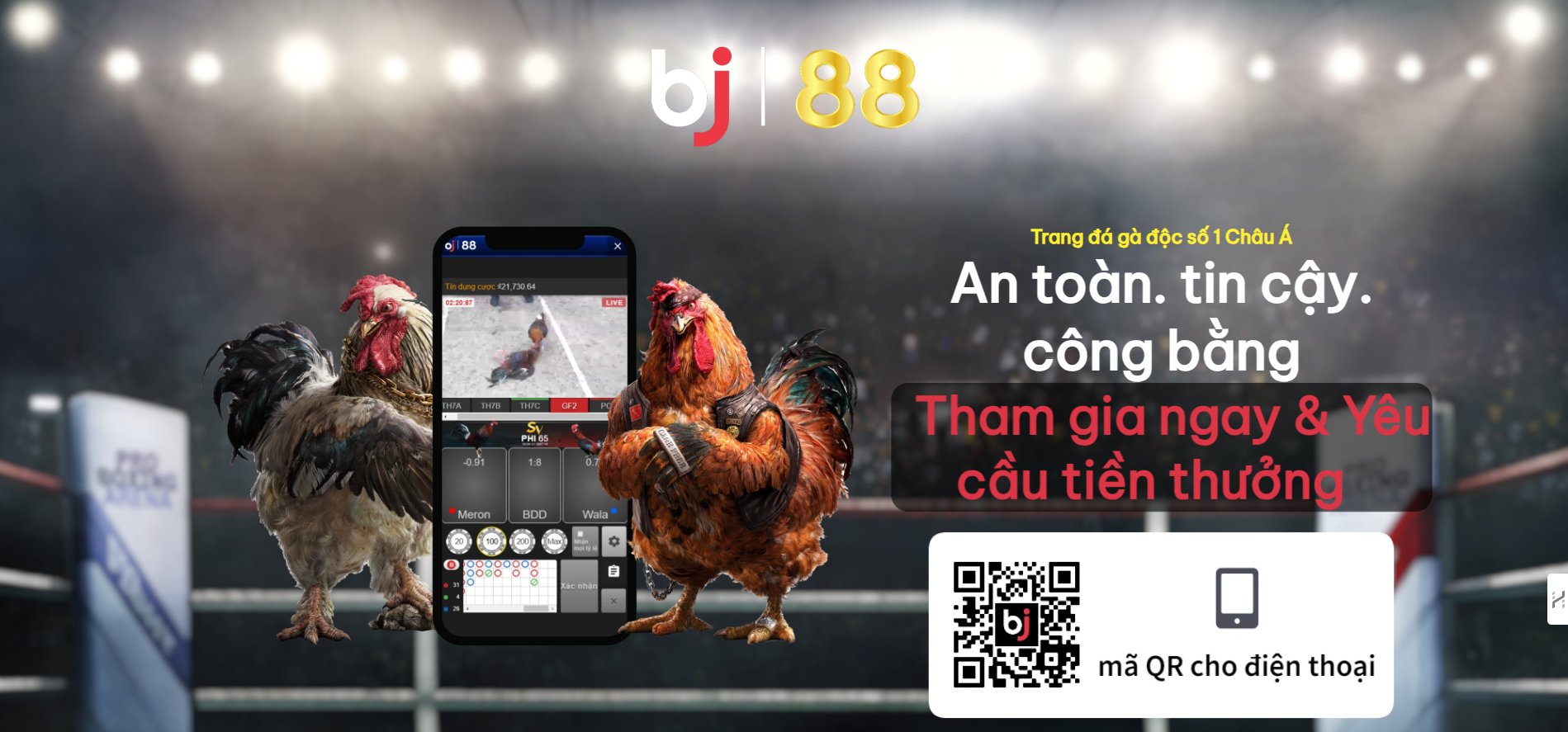 BJ88 - Nhà Cái Casino Uy Tín | Đá Gà Trực Tiếp Số 2 Châu Á 32 Nhà cái BJ88 ra đời vào năm 2010