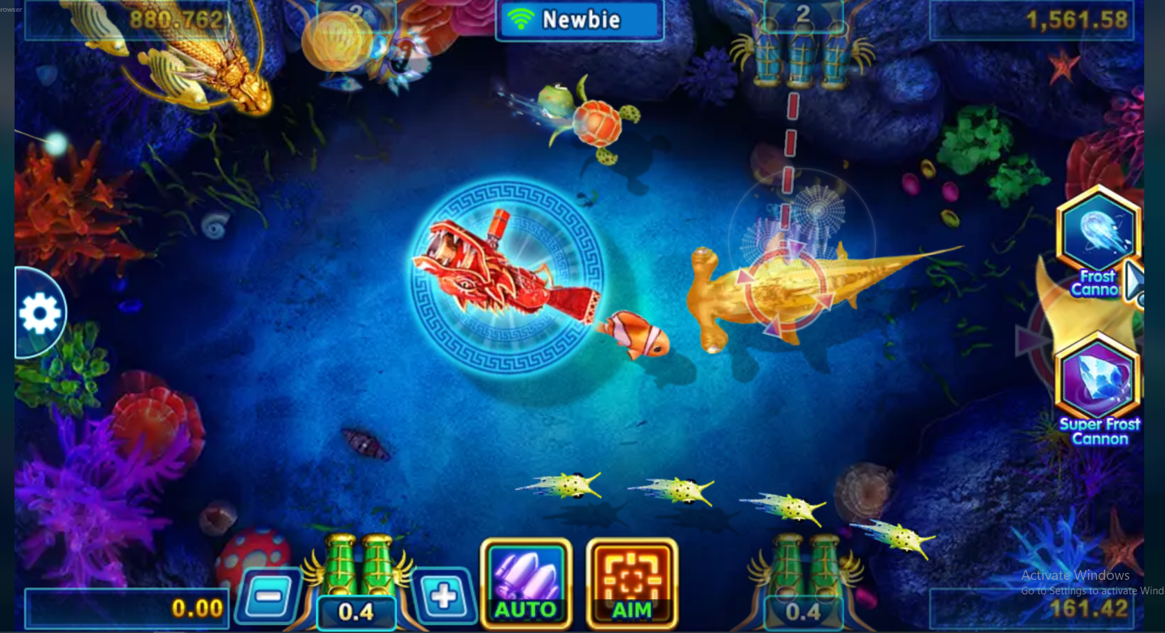 Bắn cá Bj88 - Sảnh Game Săn Cá Bắn Boss Tiểu Tiên 3 Việc sử dụng súng phù hợp với từng loại cá cũng là một mẹo bạn nên nắm khi tham gia game bắn cá Bj88